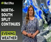 Plenty of showers on the way, low pressure north of UK slowly sinking southwards – This is the Met Office UK Weather forecast for the evening of 13/04/24. Bringing you today’s weather forecast is Ellie Glaisyer.
