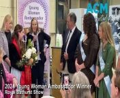 WATCH: The 2024 Royal Bathurst Show Young Woman Ambassador winner and runner up announced.