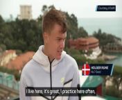 Holger Rune said seeing Andrey Rublev&#39;s name on the winners board has spurred him on to win at Monte Carlo