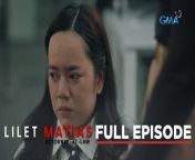 Aired (April 8, 2024): After much persuasion, Lilet (Jo Berry) finally makes a decision regarding the law firm she will be applying to. #GMANetwork #GMADrama #Kapuso