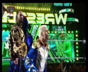 The Rock, Roman Reigns vs Cody Rhodes, Seth Rollins - Lucha Completa - Wrestlemania 40 from tante jilbab 40