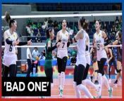 La Salle escapes UE&#60;br/&#62;&#60;br/&#62;The La Salle Lady Spikers may have escaped with a 5-set win over the UE Lady Warriors but they are far from satisfied with their performance. Expected to dominate UE even without its ace and league&#39;s reigning MVP, Angel Canino, La Salle struggled as UE fought back, 25-23, 21-25, 25-17, 22-25, 15-12, at the Smart Araneta Coliseum on Tuesday, April 9, 2024. La Salle assistant coach Noel Orcullo described the win against UE a &#39;bad one&#39; even as it pushed them to the top of the standings with a 9-1 slate. &#60;br/&#62;&#60;br/&#62;Video by Niel Victor Masoy&#60;br/&#62;&#60;br/&#62;Subscribe to The Manila Times Channel - https://tmt.ph/YTSubscribe&#60;br/&#62; &#60;br/&#62;Visit our website at https://www.manilatimes.net&#60;br/&#62; &#60;br/&#62; &#60;br/&#62;Follow us: &#60;br/&#62;Facebook - https://tmt.ph/facebook&#60;br/&#62; &#60;br/&#62;Instagram - https://tmt.ph/instagram&#60;br/&#62; &#60;br/&#62;Twitter - https://tmt.ph/twitter&#60;br/&#62; &#60;br/&#62;DailyMotion - https://tmt.ph/dailymotion&#60;br/&#62; &#60;br/&#62; &#60;br/&#62;Subscribe to our Digital Edition - https://tmt.ph/digital&#60;br/&#62; &#60;br/&#62; &#60;br/&#62;Check out our Podcasts: &#60;br/&#62;Spotify - https://tmt.ph/spotify&#60;br/&#62; &#60;br/&#62;Apple Podcasts - https://tmt.ph/applepodcasts&#60;br/&#62; &#60;br/&#62;Amazon Music - https://tmt.ph/amazonmusic&#60;br/&#62; &#60;br/&#62;Deezer: https://tmt.ph/deezer&#60;br/&#62;&#60;br/&#62;Tune In: https://tmt.ph/tunein&#60;br/&#62;&#60;br/&#62;#themanilatimes &#60;br/&#62;#philippines&#60;br/&#62;#volleyball &#60;br/&#62;#sports&#60;br/&#62;