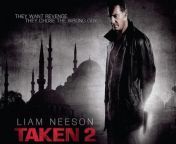 Taken 2 is a 2012 English-language French action-thriller film directed by Olivier Megaton and starring Liam Neeson, Maggie Grace, Famke Janssen, Rade Šerbedžija, Leland Orser, Jon Gries, D.B. Sweeney and Luke Grimes.[4] It follows Bryan Mills taking his family to Istanbul, only to be kidnapped, along with his ex-wife, by the father of one of the men he killed while saving his daughter two years prior.