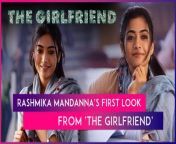 To mark Rashmika Mandanna&#39;s 28th birthday today, the makers of her upcoming movie &#39;The Girlfriend&#39; have revealed the first official posters featuring the actress. Geetha Arts, the production company, unveiled two character posters of Rashmika on its official X platform. Going by these posters, it appears that Rashmika portrays a college student in the film. In one poster, she exudes a shy demeanor, while in the other, she appears contemplative, reflecting the depth of her character.