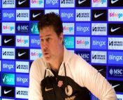 Chelsea boss Mauricio Pochettino paid tribute to the performances of Cole Palmer but admitted they are still a young team and need to keep growing as they prepare for face Sheffield United&#60;br/&#62;Stamford Bridge, London, UK