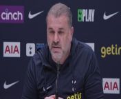 Tottenham boss Ange Postecoglu believes the money for reaching the UEFA Champions League doesn&#39;t necessarily guarantee success as they prepare to face Nottingham Forest&#60;br/&#62;Tottenham training ground, London, UK