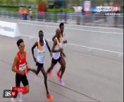 Beijing half marathon under suspicion of rigging: watch what happens in the final stretch from under the sway of jenga