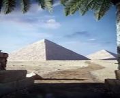 egypt alien pyramid takes off in air