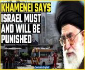 Iran&#39;s Supreme Leader, Ali Khamenei, declared on Wednesday that Israel &#92;