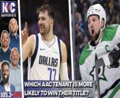 Both of the teams that play in the American Airlines Center are hot as the playoffs loom. But which team has the better shot at winning their respective title? K&amp;C discuss their chances in the video above.