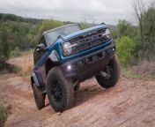 Ford Bronco Raptor Goes Dark with &#36;4,995 Black Appearance Package&#60;br/&#62;&#60;br/&#62;Ford has introduced a new Black Appearance Package for the 2024 Bronco Raptor.&#60;br/&#62;The &#36;4,995 package includes a mix of Shadow Black and Matte Black accents.&#60;br/&#62;&#60;br/&#62;The Bronco Raptor starts at &#36;90,035 and has a 3.0-liter EcoBoost V6 engine that produces 418 hp.&#60;br/&#62;&#60;br/&#62;Inspired by the skies above, the Black Appearance Package adds Shadow Black paint to the roof, roll bar, mirror caps and fender flares. Ford says the accents provide &#92;