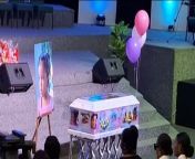 The funeral for four year old Amarah Lallitte was held earlier today at the Faith Assembly Church in Five Rivers Arouca. Lallitte&#39;s life was brutally taken by a relative in the early hours of April 9th sending waves of shock and horror through Trinidad and Tobago.&#60;br/&#62;TV6 was there and brings you this report....