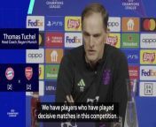 Bayern Munich boss Thomas Tuchel believes his side&#39;s UCL experience could work in their favour against Arsenal