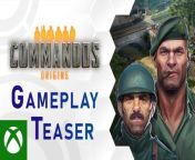 Commandos Origins - Gameplay Teaser from commando all song