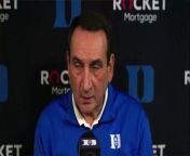 Duke has three players hoping to hear their names called in the first round of the NBA Draft. Coach K discusses Tre Jones, Vernon Carey Jr. and Cassius Stanley as they wait for the big night.