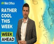 This is the Met Office UK Weather forecast for the week ahead 22/04/2024&#60;br/&#62;&#60;br/&#62;It’s going to be rather cool this week, especially for the middle of spring, and with that some frost is likely overnight as well as a bit of hill snow for Scotland too. Showers are most likely in the east until Friday when they will be more widespread ahead of a potentially unsettled weekend. Bringing you this weekend’s weather forecast is Alex Burkill.&#60;br/&#62;