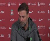 Liverpool boss Jurgen Klopp on his potential replacement at Anfield, Feynoord boss Arne Slot as they prepare to face West Ham&#60;br/&#62;Melwood, Liverpool, UK
