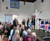 TUV - Reform UK anti-Protocol meeting in Dromore Orange Hall from anti bengli
