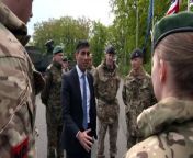 Rishi Sunak visits Germany, the day after announcing in Poland that the UK will spend 2.5% of GDP on defence by 2030. The prime minister assures officers of the pride and gratitude shared by allies who are all excited to work alongside them.Report by Gluszczykm. Like us on Facebook at http://www.facebook.com/itn and follow us on Twitter at http://twitter.com/itn