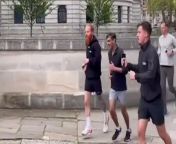 Rishi Sunak and ‘Hardest Geezer’ Russ Cook go for morning run in Westminstermollybmcd