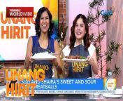 Ang ‘Double S’ na sina Shaira at Suzi, cooking ang bonding this morning. Tuturuan ni Suzi si Shaira ng isang summer dish— ang sweet and sour meatballs! Papasa kaya ito sa panlasa ng UH Barkada? Panoorin ang video.&#60;br/&#62;&#60;br/&#62;Hosted by the country’s top anchors and hosts, &#39;Unang Hirit&#39; is a weekday morning show that provides its viewers with a daily dose of news and practical feature stories.&#60;br/&#62;&#60;br/&#62;Watch it from Monday to Friday, 5:30 AM on GMA Network! Subscribe to youtube.com/gmapublicaffairs for our full episodes.&#60;br/&#62;
