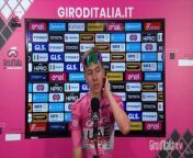 Cycling - Giro d'Italia 2024 - Tadej Pogacar after stage 5 : \ from aunty naked dance stage