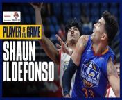 PBA Player of the Game Highlights: Shaun Ildefonso shines for Elasto Painters in 6th win over Road Warriors from blacky shaun