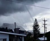 Waterspout spotted off Thirroul │ Illawarra Mercury │ May 6, 2024 from shreya cid off
