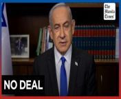 Netanyahu says Israel &#39;cannot accept&#39; Hamas demand of ending Gaza war&#60;br/&#62;&#60;br/&#62;Israel&#39;s Prime Minister Benjamin Netanyahu rejects the Palestinian militant group Hamas&#39;s demand to end the war in Gaza in order to reach a ceasefire and hostage release deal, saying it would be a &#92;