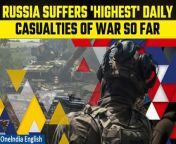 Amidst the ongoing Russia-Ukraine conflict, Ukraine&#39;s military reports record casualties on the Russian side, with 1,740 troops lost in a day, totaling approximately 484,030 casualties since the invasion began. Equipment losses are significant, including 30 tanks and 42 armoured vehicles in 24 hours. Despite challenges in verifying figures, the war&#39;s impact is undeniable as it enters its third year, exacerbated by Russia&#39;s new offensive. Estimates vary, with the UK suggesting over 465,000 Russian casualties. Moscow remains tight-lipped on losses, while Ukraine&#39;s President cites 31,000 Ukrainian troops killed. Fluctuations in casualties occur, with a recent focus on the Kharkiv region. Urgent calls for a peaceful resolution and international intervention echo as civilians suffer amidst the conflict&#39;s brutality. &#60;br/&#62; &#60;br/&#62; &#60;br/&#62;#Putin #TroopsKilled #UkraineClaims #RussiaUkraineWar #WarImpact #MilitaryCasualties #RussianForces #KyivReports #ShockingClaims #MassiveBlow #ConflictUpdate #InternationalTensions #WarNews #MilitaryLosses #PutinRegime&#60;br/&#62;~HT.178~PR.152~ED.155~GR.121~
