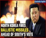 South Korea&#39;s military reported that North Korea conducted a suspected intermediate-range ballistic missile test towards its eastern waters on Tuesday. This move underscores North Korea&#39;s continued efforts to enhance its weapons capable of reaching remote U.S. destinations in the Pacific. The missile, launched from a vicinity near Pyongyang, the North Korean capital, travelled approximately 600 kilometres (372 miles) before descending into the sea, positioned between the Korean Peninsula and Japan.&#60;br/&#62; &#60;br/&#62;#NorthKorea #MissileLaunch #EastAsia #SouthKorea #SecurityConcerns #Geopolitics #MilitaryTensions #InternationalRelations #PeaceEfforts #RegionalSecurity&#60;br/&#62;~PR.152~ED.194~GR.122~HT.96~
