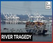 Cargo ship crash causes Baltimore bridge to collapse&#60;br/&#62;&#60;br/&#62;A cargo ship loses power and crashes into a major bridge in Baltimore, causing it to collapse rapidly into the river. The incident led to the suspension of the search for six missing crew members until the following day. Authorities managed to limit traffic on the bridge after receiving a mayday call from the ship&#39;s crew just before the crash.&#60;br/&#62;&#60;br/&#62;Photos by AP&#60;br/&#62;&#60;br/&#62;Subscribe to The Manila Times Channel - https://tmt.ph/YTSubscribe &#60;br/&#62;Visit our website at https://www.manilatimes.net &#60;br/&#62; &#60;br/&#62;Follow us: &#60;br/&#62;Facebook - https://tmt.ph/facebook &#60;br/&#62;Instagram - https://tmt.ph/instagram &#60;br/&#62;Twitter - https://tmt.ph/twitter &#60;br/&#62;DailyMotion - https://tmt.ph/dailymotion &#60;br/&#62; &#60;br/&#62;Subscribe to our Digital Edition - https://tmt.ph/digital &#60;br/&#62; &#60;br/&#62;Check out our Podcasts: &#60;br/&#62;Spotify - https://tmt.ph/spotify &#60;br/&#62;Apple Podcasts - https://tmt.ph/applepodcasts &#60;br/&#62;Amazon Music - https://tmt.ph/amazonmusic &#60;br/&#62;Deezer: https://tmt.ph/deezer &#60;br/&#62;Tune In: https://tmt.ph/tunein&#60;br/&#62; &#60;br/&#62;#TheManilaTimes &#60;br/&#62;#worldnews&#60;br/&#62;#baltimore&#60;br/&#62;#cargoship