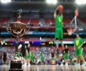 This Day in History: , March Madness Is Born.&#60;br/&#62;March 27, 1939.&#60;br/&#62;The University of Oregon won the first &#60;br/&#62;NCAA men&#39;s basketball tournament when &#60;br/&#62;it defeated Ohio State University, 46-33.&#60;br/&#62;That year, only &#60;br/&#62;eight teams had &#60;br/&#62;been invited &#60;br/&#62;to participate.&#60;br/&#62;Now, March Madness &#60;br/&#62;hosts 68 teams after &#60;br/&#62;expanding from 65 in 2011.&#60;br/&#62;The first NCAA women&#39;s tournament &#60;br/&#62;took place in 1982.&#60;br/&#62;UCLA has won the most NCAA&#60;br/&#62; men&#39;s basketball championships &#60;br/&#62;with 11 titles, followed by Kentucky with eight.&#60;br/&#62;The tournament has transformed college &#60;br/&#62;basketball into the most-gambled-upon &#60;br/&#62;sporting event after the Super Bowl