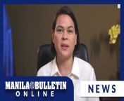 Vice President Sara Duterte on Monday, March 25, expressed her hopes for peace and unity among Filipinos in observance of the Holy Week.&#60;br/&#62;&#60;br/&#62;“Kasama sa aking panalangin ang kapayapaan at pagkakaisa para sa ating bansa (My prayers include peace and unity for our country),” the official said in a video message.&#60;br/&#62;&#60;br/&#62;READ: https://mb.com.ph/2024/3/25/vp-duterte-prays-for-peace-unity-this-holy-week&#60;br/&#62;&#60;br/&#62;Subscribe to the Manila Bulletin Online channel! - https://www.youtube.com/TheManilaBulletin&#60;br/&#62;&#60;br/&#62;Visit our website at http://mb.com.ph&#60;br/&#62;Facebook: https://www.facebook.com/manilabulletin &#60;br/&#62;Twitter: https://www.twitter.com/manila_bulletin&#60;br/&#62;Instagram: https://instagram.com/manilabulletin&#60;br/&#62;Tiktok: https://www.tiktok.com/@manilabulletin&#60;br/&#62;&#60;br/&#62;#ManilaBulletinOnline&#60;br/&#62;#ManilaBulletin&#60;br/&#62;#LatestNews