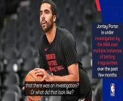 Darko Rajakovic addresses the media regarding the NBA&#39;s investigation into Jontay Porter over betting issues