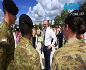 More than 100 armoured vehicles will be made in Queensland for Germany under a &#36;1 billion defence deal, as Anthony Albanese lauds it as Australia&#39;s single largest military export agreement. Video via AAP.