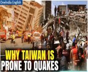 Join us as we delve into Taiwan&#39;s seismic vulnerability and explore the reasons behind its frequent encounters with earthquakes. From its unique geological setting to recent devastating incidents, we uncover the factors contributing to Taiwan&#39;s susceptibility to seismic activity. Discover how tectonic plate convergence, rugged terrain, and its location within the Pacific Ring of Fire make Taiwan prone to quakes.&#60;br/&#62; &#60;br/&#62;#TaiwanEarthquake #Taiwan #TaiwanNews #TaiwanQuake #TaiwanTsunami #PacificOcean #TsaiIngwen #TaiwanVideos #TaiwanEarthquakeVideos #TaiwanEarthquakeUpdate #Oneindia&#60;br/&#62;~PR.274~ED.155~GR.125~HT.96~