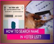The Election Commission of India has announced the schedule for the Lok Sabha Elections 2024. The first phase of polling for the Lok Sabha Polls 2024 will be held on April 19. Ahead of the polls, here are easy ways to search your name in the official voter list and get voter slip.&#60;br/&#62;