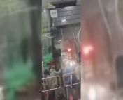 This footage was filmed and produced 31 March 2024.A ceiling collapsed during a heavy downpour at Guwahati Airport in the Indian city of Guwahati in Assam, local authorities said. The incident led to disruptions in flight operations.