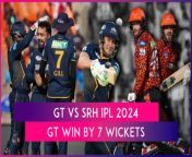 Gujarat Titans outplayed Sunrisers Hyderabad by 7 wickets in IPL 2024 on March 31. Batting first, SRH scored 162/8 as Mohit Sharma picked three wickets. Later, Sai Sudharsan and David Miller combined with the bat to help GT win by 7 wickets.&#60;br/&#62;