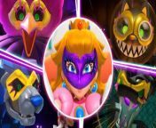 Princess Peach Showtime All Bosses (Switch) from xxx of peach