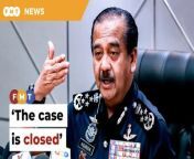 Inspector-General of Police Razarudin Husain calls on all parties to refrain from actions that could incite unrest as investigations into the socks have concluded.&#60;br/&#62;&#60;br/&#62;Read More: &#60;br/&#62;https://www.freemalaysiatoday.com/category/nation/2024/03/29/igp-warns-against-further-escalation-of-allah-socks-issue/&#60;br/&#62;&#60;br/&#62;Free Malaysia Today is an independent, bi-lingual news portal with a focus on Malaysian current affairs.&#60;br/&#62;&#60;br/&#62;Subscribe to our channel - http://bit.ly/2Qo08ry&#60;br/&#62;------------------------------------------------------------------------------------------------------------------------------------------------------&#60;br/&#62;Check us out at https://www.freemalaysiatoday.com&#60;br/&#62;Follow FMT on Facebook: https://bit.ly/49JJoo5&#60;br/&#62;Follow FMT on Dailymotion: https://bit.ly/2WGITHM&#60;br/&#62;Follow FMT on X: https://bit.ly/48zARSW &#60;br/&#62;Follow FMT on Instagram: https://bit.ly/48Cq76h&#60;br/&#62;Follow FMT on TikTok : https://bit.ly/3uKuQFp&#60;br/&#62;Follow FMT Berita on TikTok: https://bit.ly/48vpnQG &#60;br/&#62;Follow FMT Telegram - https://bit.ly/42VyzMX&#60;br/&#62;Follow FMT LinkedIn - https://bit.ly/42YytEb&#60;br/&#62;Follow FMT Lifestyle on Instagram: https://bit.ly/42WrsUj&#60;br/&#62;Follow FMT on WhatsApp: https://bit.ly/49GMbxW &#60;br/&#62;------------------------------------------------------------------------------------------------------------------------------------------------------&#60;br/&#62;Download FMT News App:&#60;br/&#62;Google Play – http://bit.ly/2YSuV46&#60;br/&#62;App Store – https://apple.co/2HNH7gZ&#60;br/&#62;Huawei AppGallery - https://bit.ly/2D2OpNP&#60;br/&#62;&#60;br/&#62;#FMTNews #IGP #Socks #KKmart #Warning