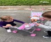 Get ready for a dose of pure sweetness in this Best Buddies Forever video! Witness the adorable interaction between two toddlers as they engage in acute playdate with their doll babies. Prepare to be charmed by their imaginative play and the precious bond they share. This must-see clip is a reminder of thebeauty of childhood friendship.Get ready to melt your heart!&#60;br/&#62;&#60;br/&#62;Video ID: WGA487761&#60;br/&#62;&#60;br/&#62;All the content on Heartsome is managed by WooGlobe&#60;br/&#62;&#60;br/&#62;For licensing and to use this video, please email licensing(at)Wooglobe(dot)com.&#60;br/&#62;&#60;br/&#62;►SUBSCRIBE for more Heartsome Videos: &#60;br/&#62;&#60;br/&#62;-----------------------&#60;br/&#62;Copyright - #wooglobe #heartsome &#60;br/&#62;#dollhousedrama #tinyfriends #futurebffs #toddlerlife #playdate #adorable #preciousmoments #imaginativeplay #childhoodunplugged #kidsofinstagram #familyfun #positivevibes #entertainment #mustsee #wholesome #growingup #learningthroughplay #siblings #friendshipgoals #toddleractivities #bff #bffs #bestbuddies &#60;br/&#62;
