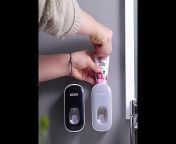 Ecoco Wall-Mounted Automatic Toothpaste Dispenser from wall mounted anal dildo